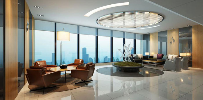 杭州桐廬辦公樓裝修設(shè)計效果圖