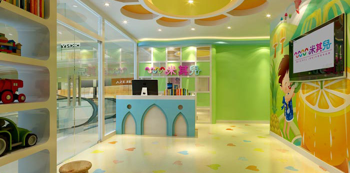 托管班裝修設計效果圖