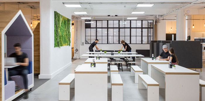 金融科技公司裝修設計效果圖