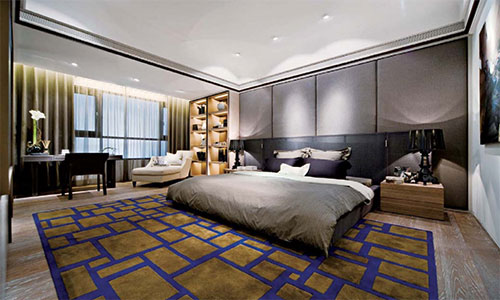 主臥室、更衣室的效果圖