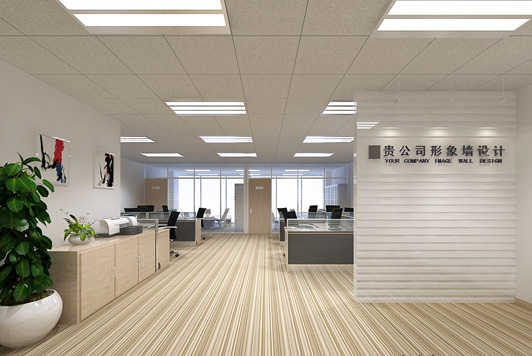 實用簡潔風(fēng)格辦公桌效果圖