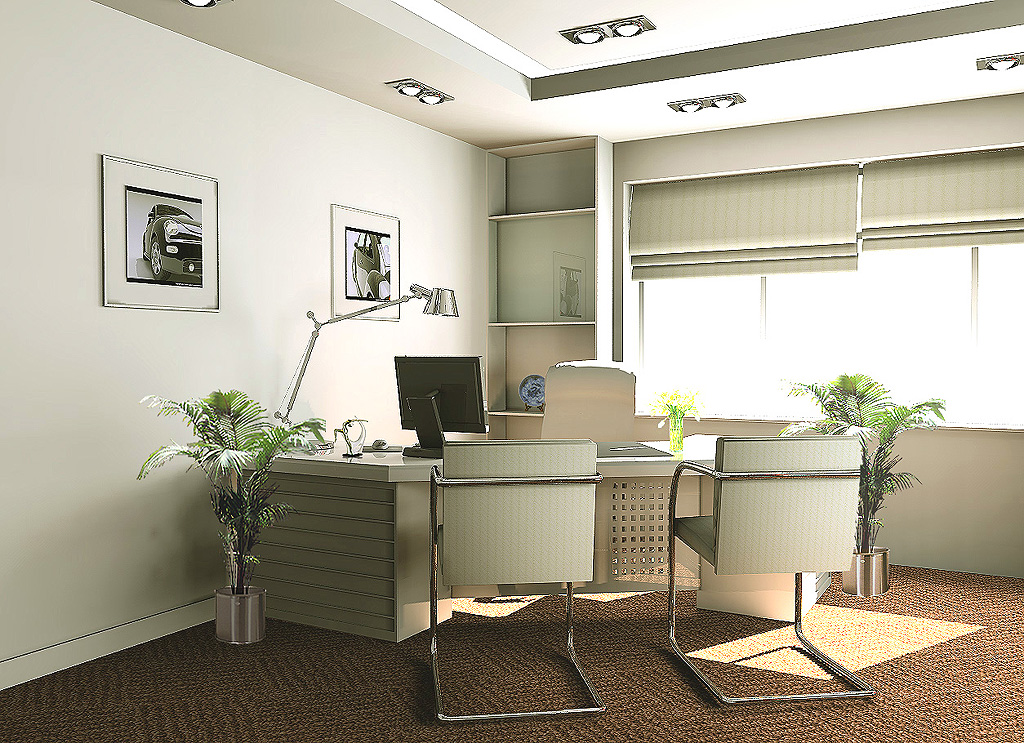 辦公室裝修驗收效果圖