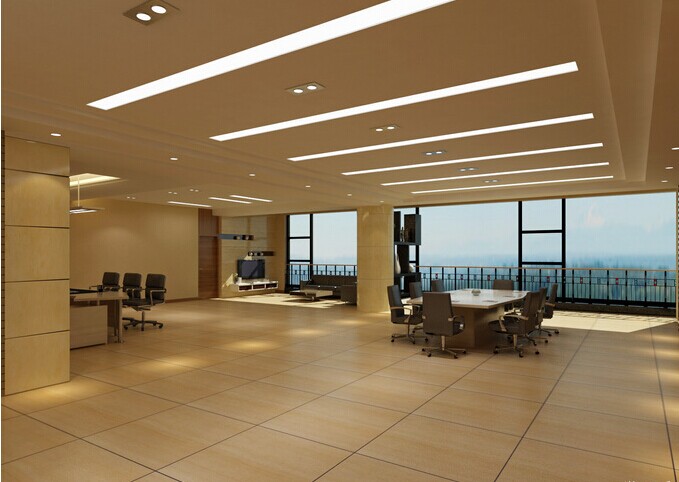 辦公室地面面有缺棱掉角、污染