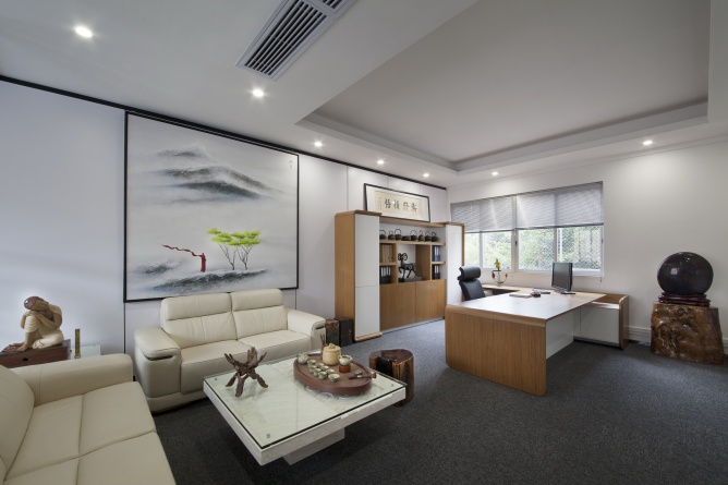 嬰童產(chǎn)品董事長辦公室設(shè)計(jì)效果圖