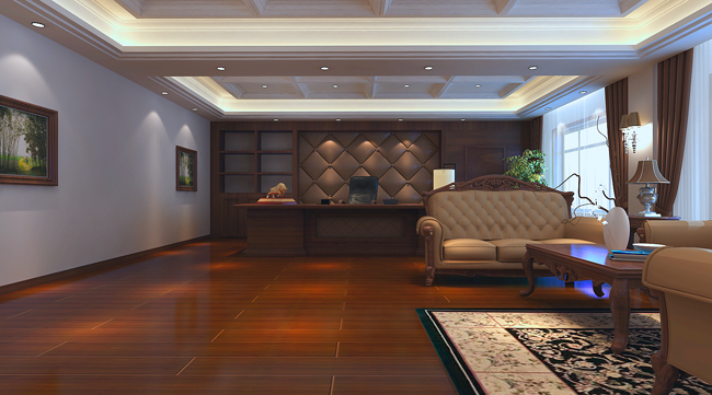 總經(jīng)理辦公室設(shè)計(jì)：主色調(diào)要簡潔，明亮