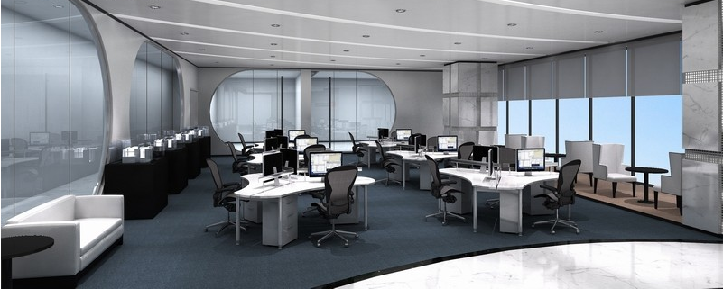 辦公室業(yè)務(wù)部門(mén)效果圖