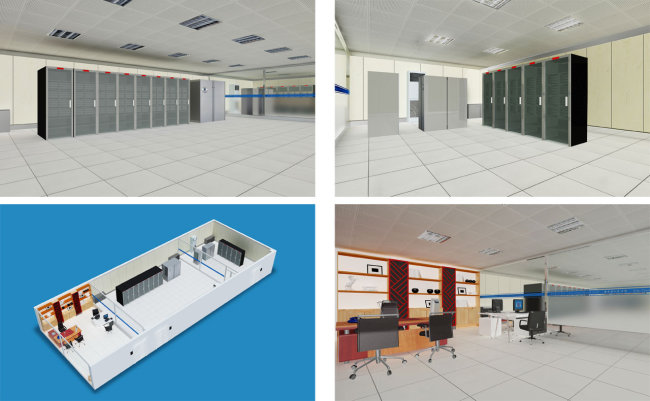 辦公室技術(shù)部門(mén)效果圖