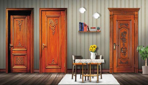 選購(gòu)原木門