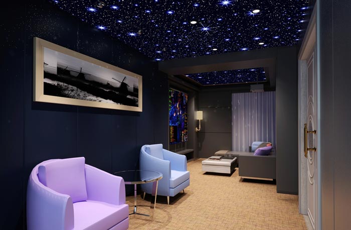 現(xiàn)代簡約風格網(wǎng)咖休息區(qū)域裝修設計案例效果圖