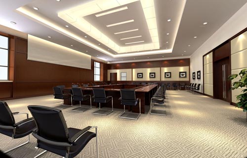 辦公室會議室裝修設(shè)計效果圖