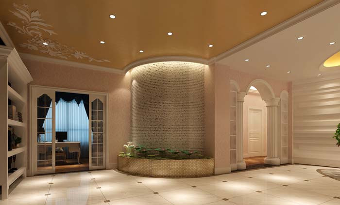 溫馨、浪漫美容院裝修設(shè)計(jì)案例效果圖