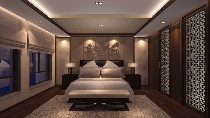 一世情園新中式別墅裝修設(shè)計案例