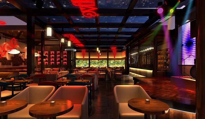 情侶、商務(wù)、聚餐、休閑酒吧裝修設(shè)計(jì)案例