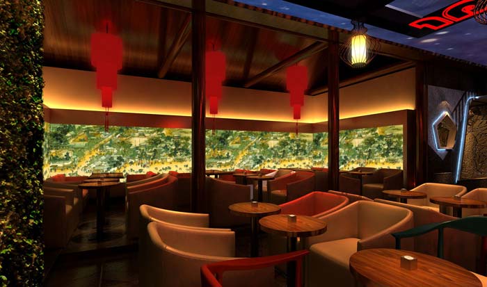 情侶、商務(wù)、聚餐、休閑酒吧餐桌區(qū)域裝修設(shè)計案例效果圖