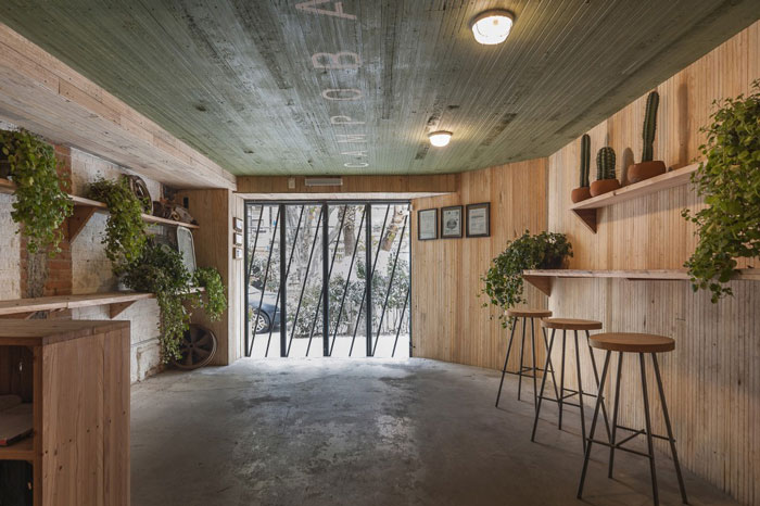 餐廳前臺(tái)設(shè)計(jì)方案效果圖