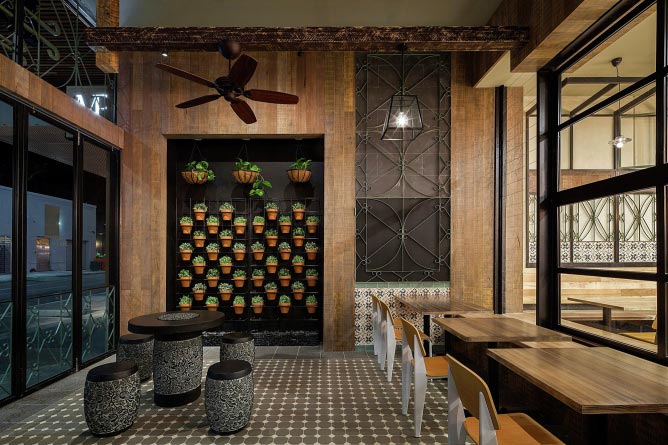 歷史、文化傳統(tǒng)氛圍下1200平方餐廳休息區(qū)域設計方案效果圖