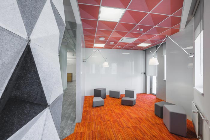 包裝公司辦公室前臺(tái)接待裝修設(shè)計(jì)案例效果圖