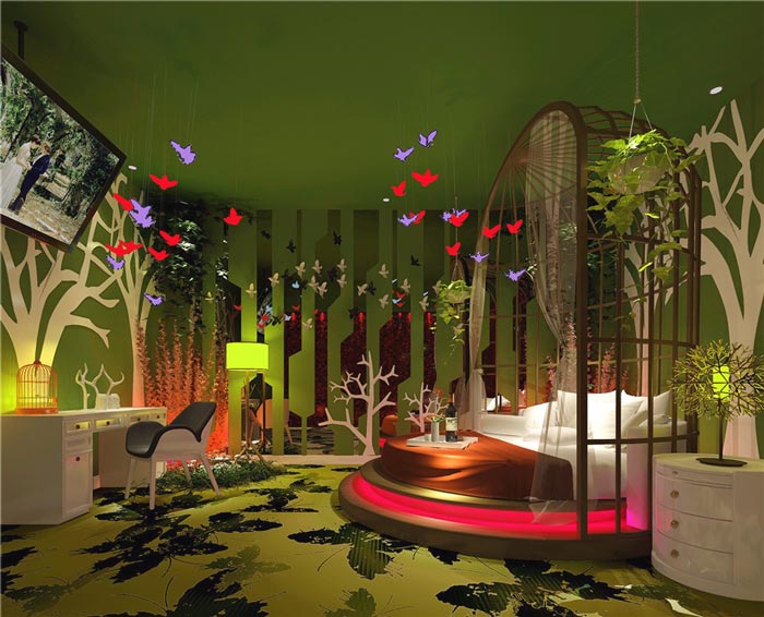 情趣酒店裝修設(shè)計案例