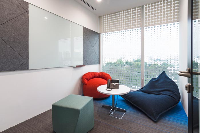 醫(yī)療機構(gòu)辦公室交流區(qū)域裝修設計案例效果圖