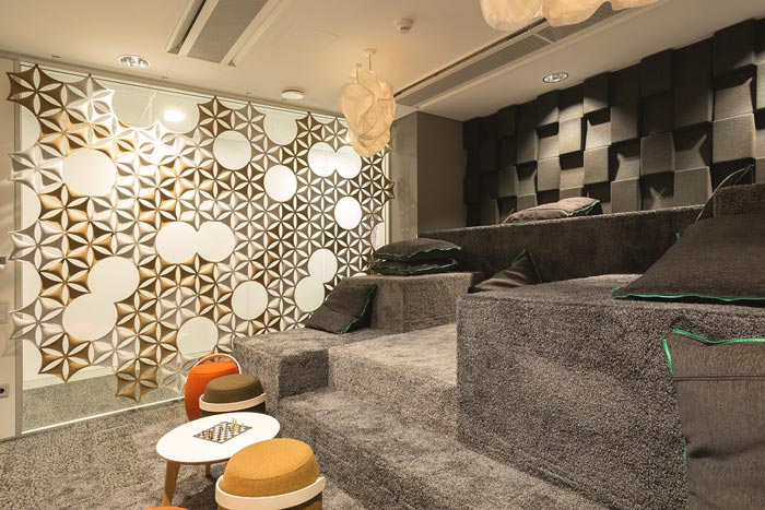 軟件開(kāi)發(fā)公司辦公室閱讀區(qū)域裝修設(shè)計(jì)案例效果圖