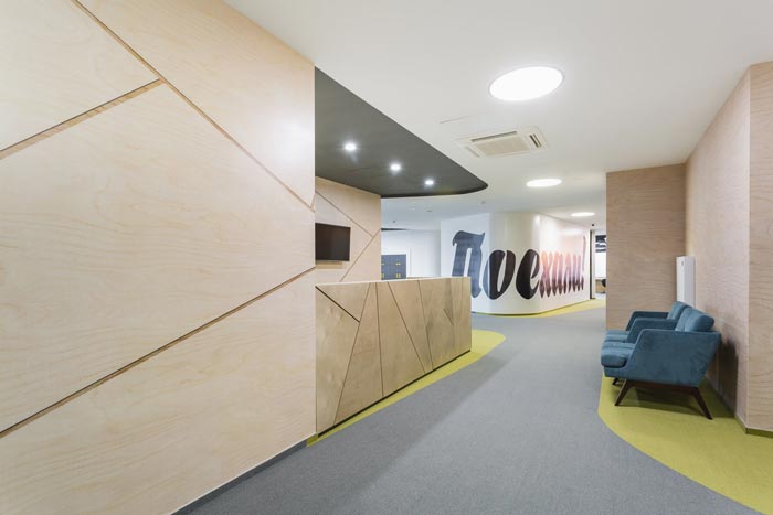 金融投資公司辦公室前臺裝修設(shè)計(jì)案例效果圖