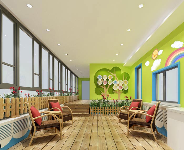 幼兒園裝修設(shè)計案例效果圖