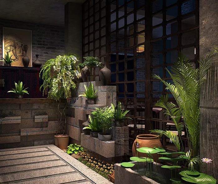 主題餐廳裝飾設(shè)計效果圖