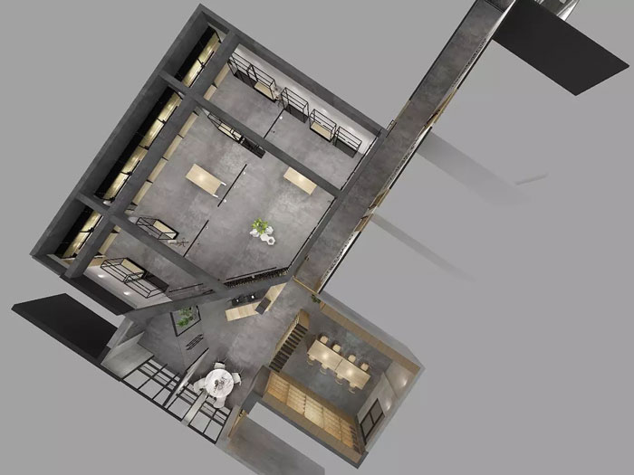 服裝公司辦公室裝修設(shè)計平面圖