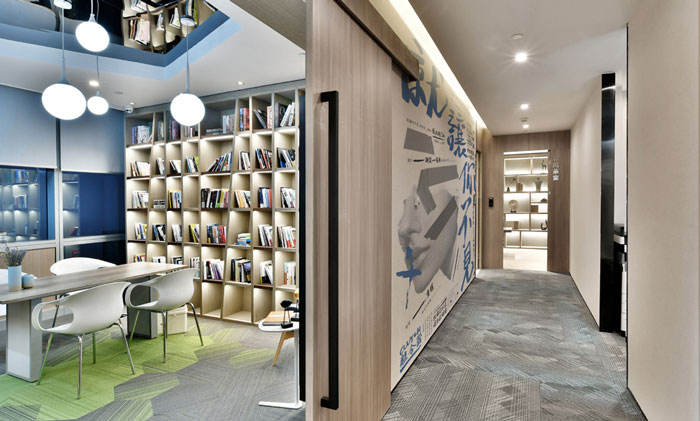 聯(lián)合辦公大樓總經(jīng)理辦公室裝修設計效果圖