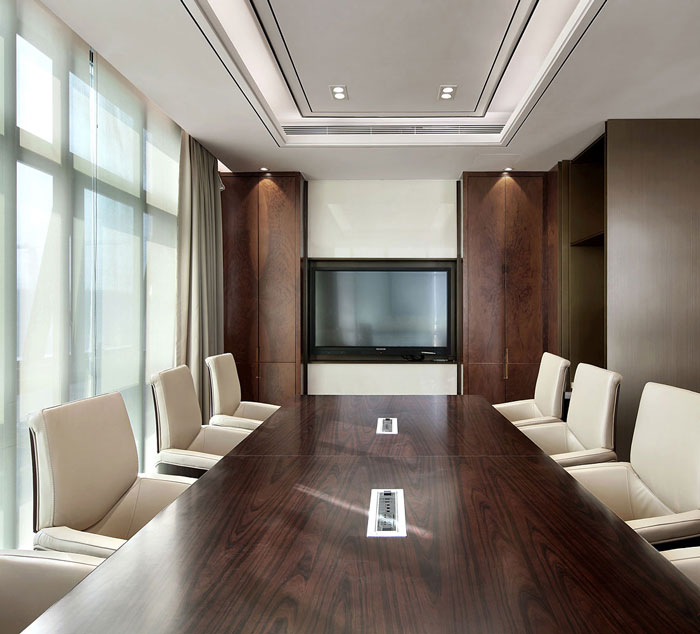 藥業(yè)公司辦公室會議室裝修設計效果圖