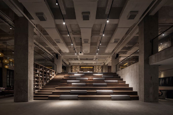 智能辦公室休息區(qū)裝修設計效果圖