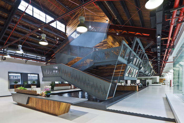 實業(yè)投資公司辦公室前臺裝修設(shè)計效果圖