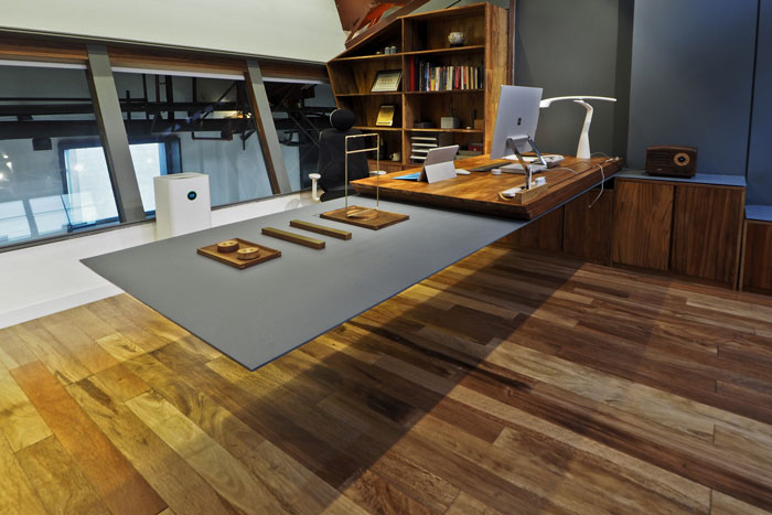 實業(yè)投資公司總經(jīng)理辦公室裝修設(shè)計效果圖