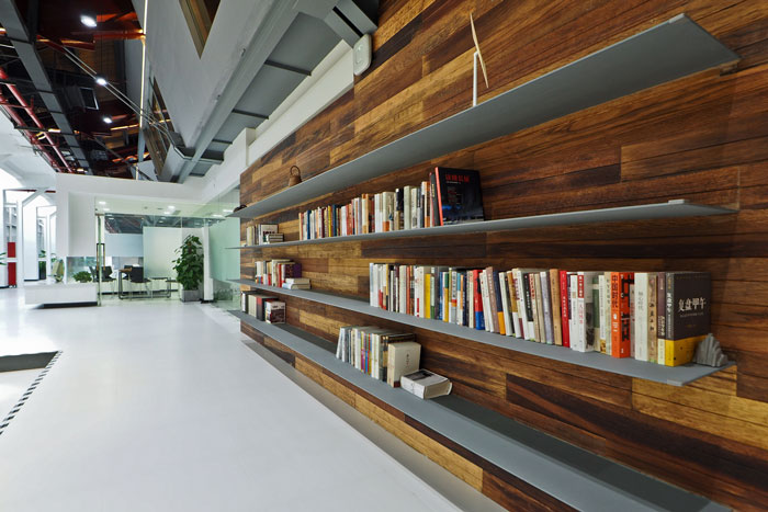 實業(yè)投資公司辦公室閱讀區(qū)裝修設(shè)計效果圖