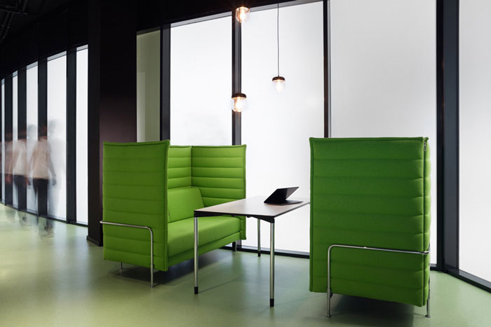 1100平方辦公室交流區(qū)裝修設計效果圖