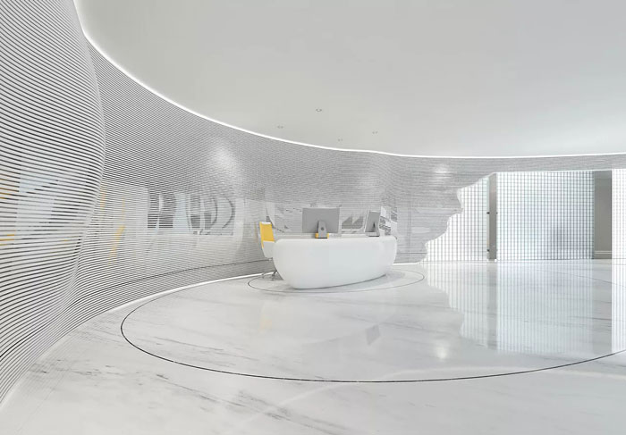 集團(tuán)辦公室前臺(tái)裝修設(shè)計(jì)效果圖