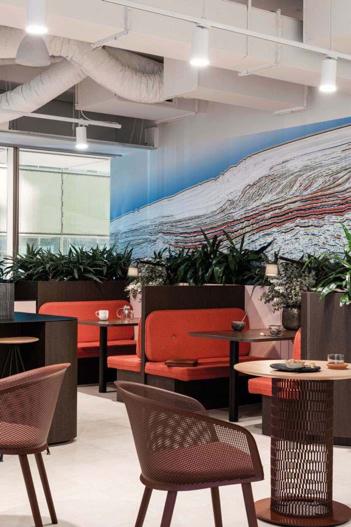 5000平方辦公室休息區(qū)裝修設(shè)計效果圖