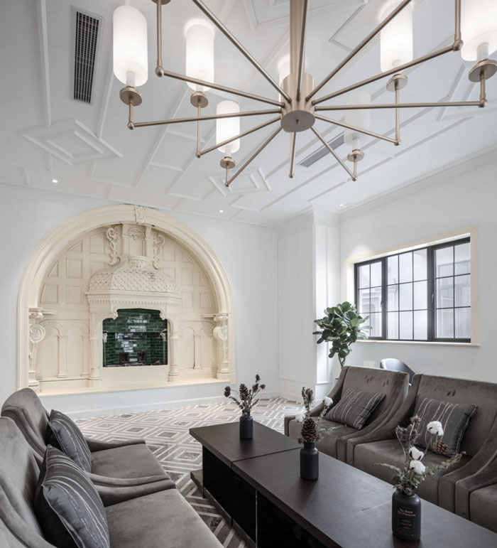 分公司辦公室休息區(qū)裝修設(shè)計效果圖