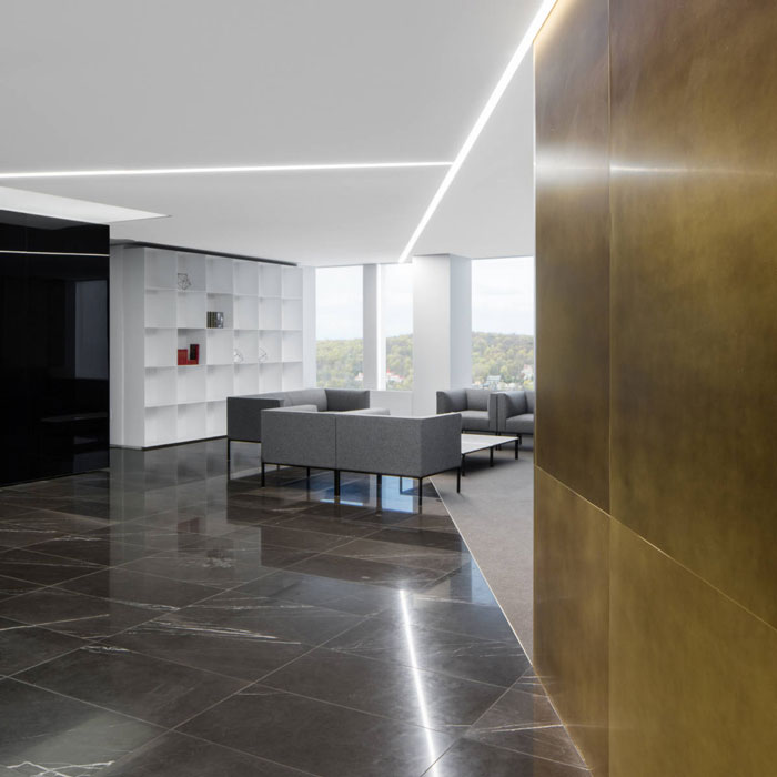 會計師事務所辦公室接待區(qū)裝修設計效果圖