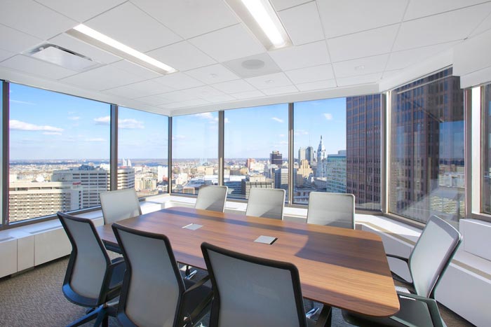 會計事務(wù)所辦公室小會議室裝修設(shè)計實景圖