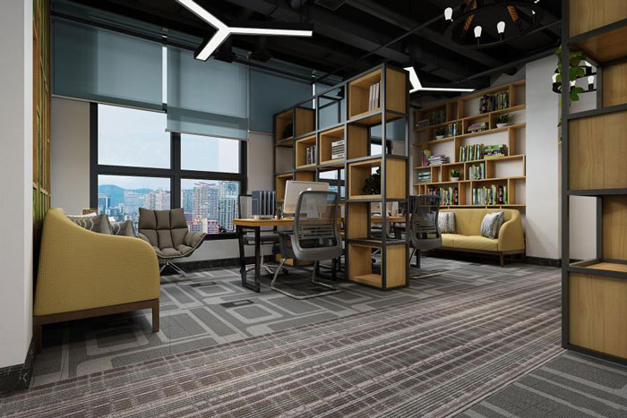 杭州下沙主管辦公室裝修設(shè)計效果圖