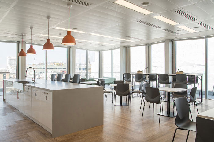 軟件公司辦公室茶水間裝修設(shè)計效果圖