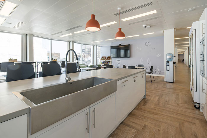 軟件公司辦公室洗手池裝修設(shè)計效果圖