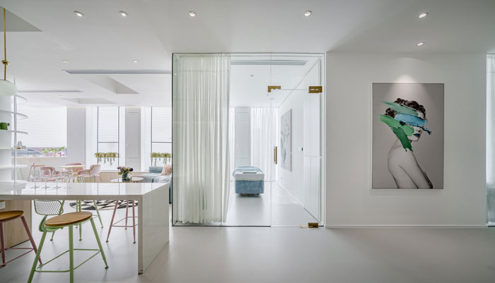 美容機(jī)構(gòu)辦公室裝修設(shè)計(jì)效果圖