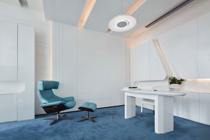 企業(yè)總經(jīng)理辦公室裝修設(shè)計(jì)效果圖