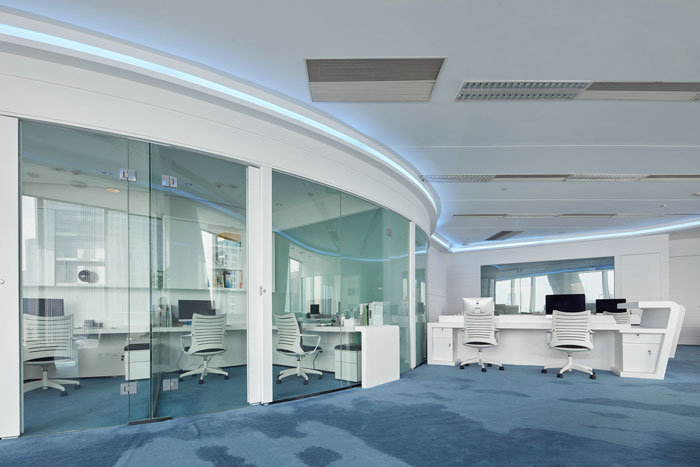 企業(yè)辦公室辦公區(qū)裝修設(shè)計(jì)效果圖