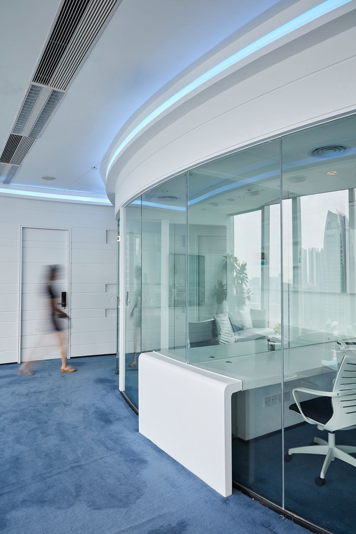 企業(yè)辦公室過道裝修設(shè)計(jì)效果圖