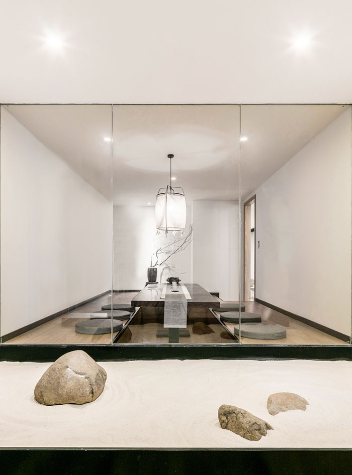 禪意辦公會(huì)所思考區(qū)裝修效果圖