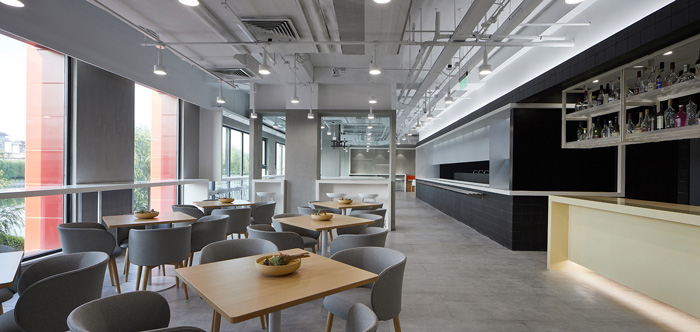 科技辦公樓休息區(qū)裝修設(shè)計效果圖