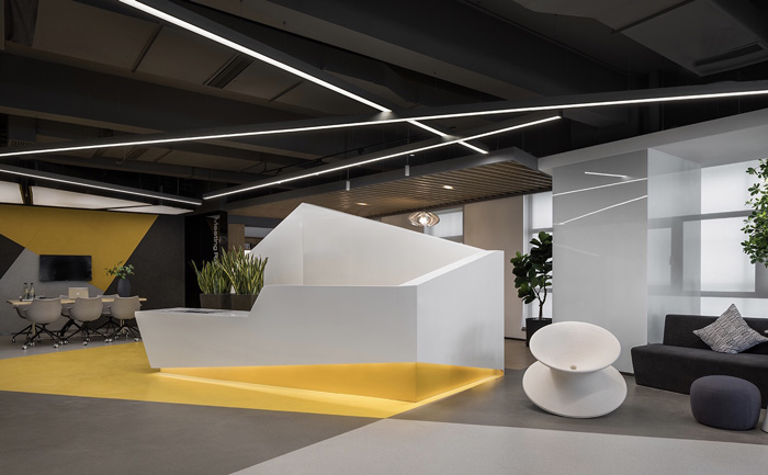 產(chǎn)業(yè)園辦公室接待區(qū)裝修設(shè)計(jì)效果圖